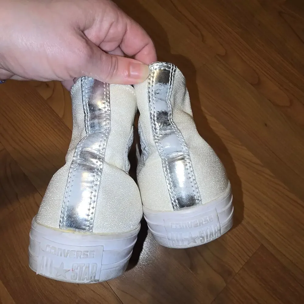 Converse High-Top Sneakers in White - Picture 10 of 14